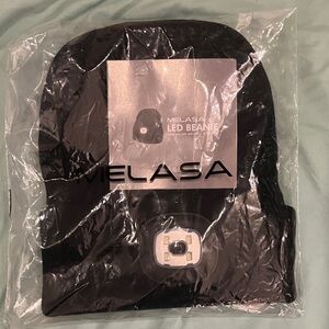 NEW Melasa Black LED Beanie
